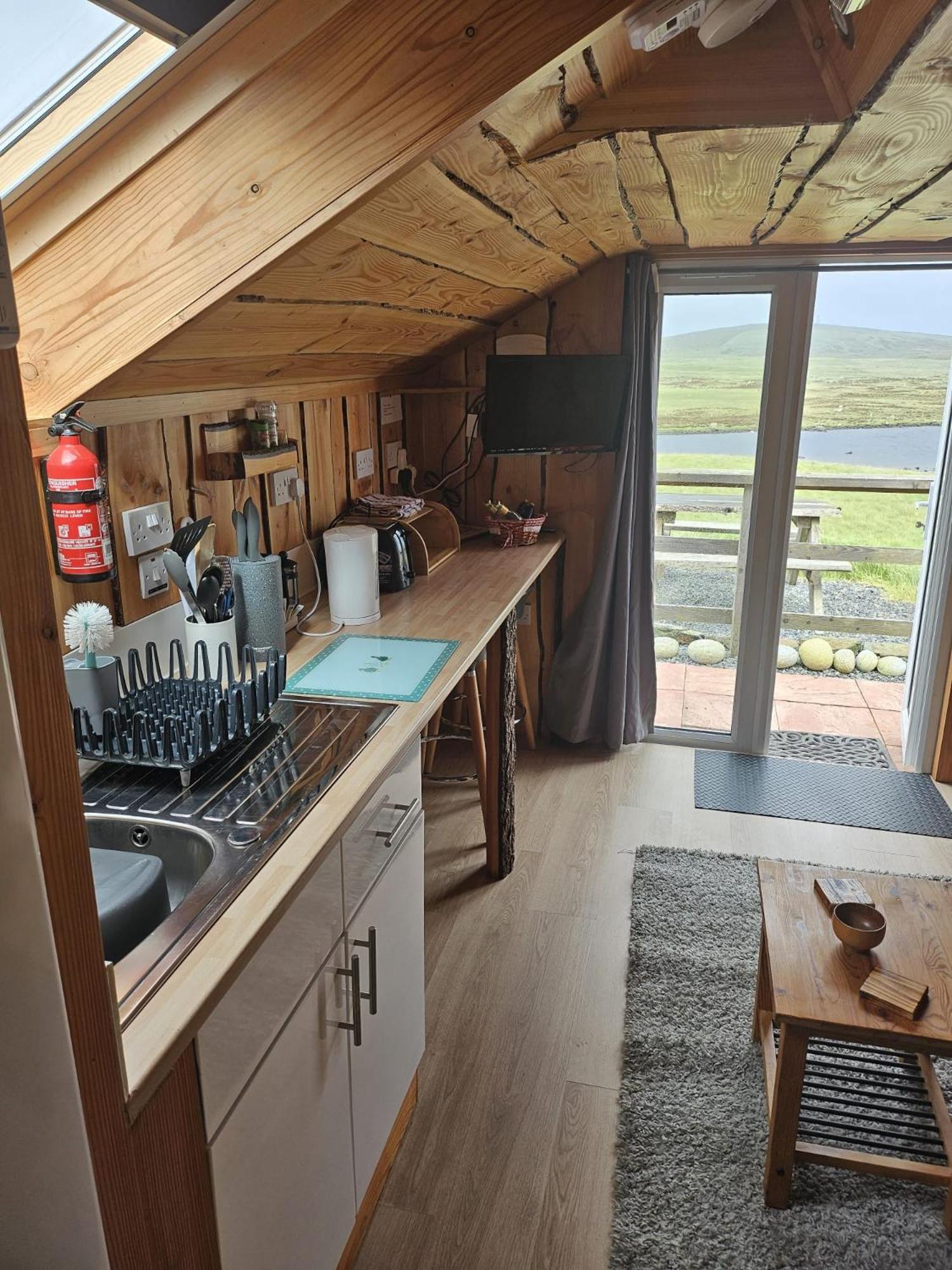 North Uist Lodges Tigharry Quarto foto
