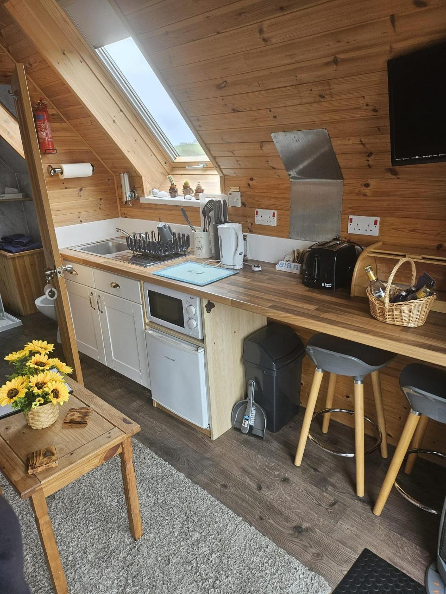North Uist Lodges Tigharry Quarto foto